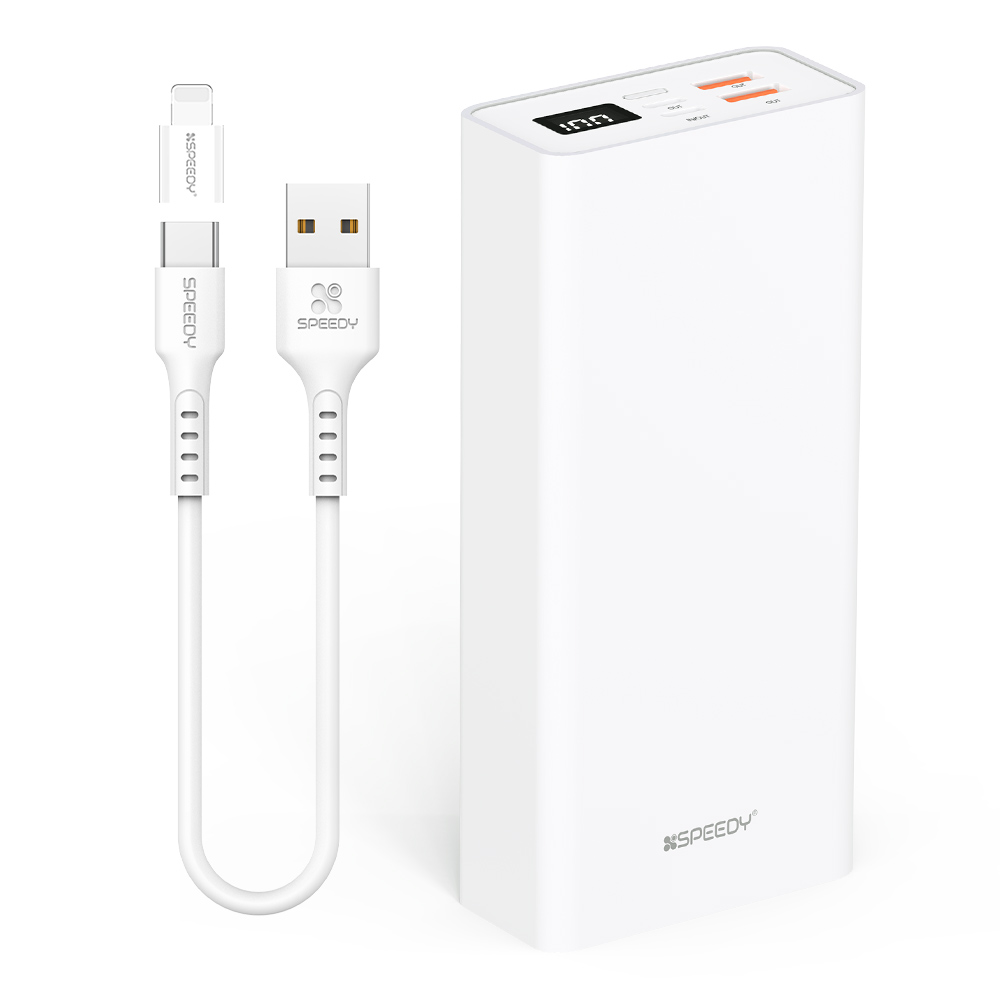 ���ǵ� ���� �� PD 20W ���� �������͸� 30000mAh (CŸ�� ���̺�+8�� ����)